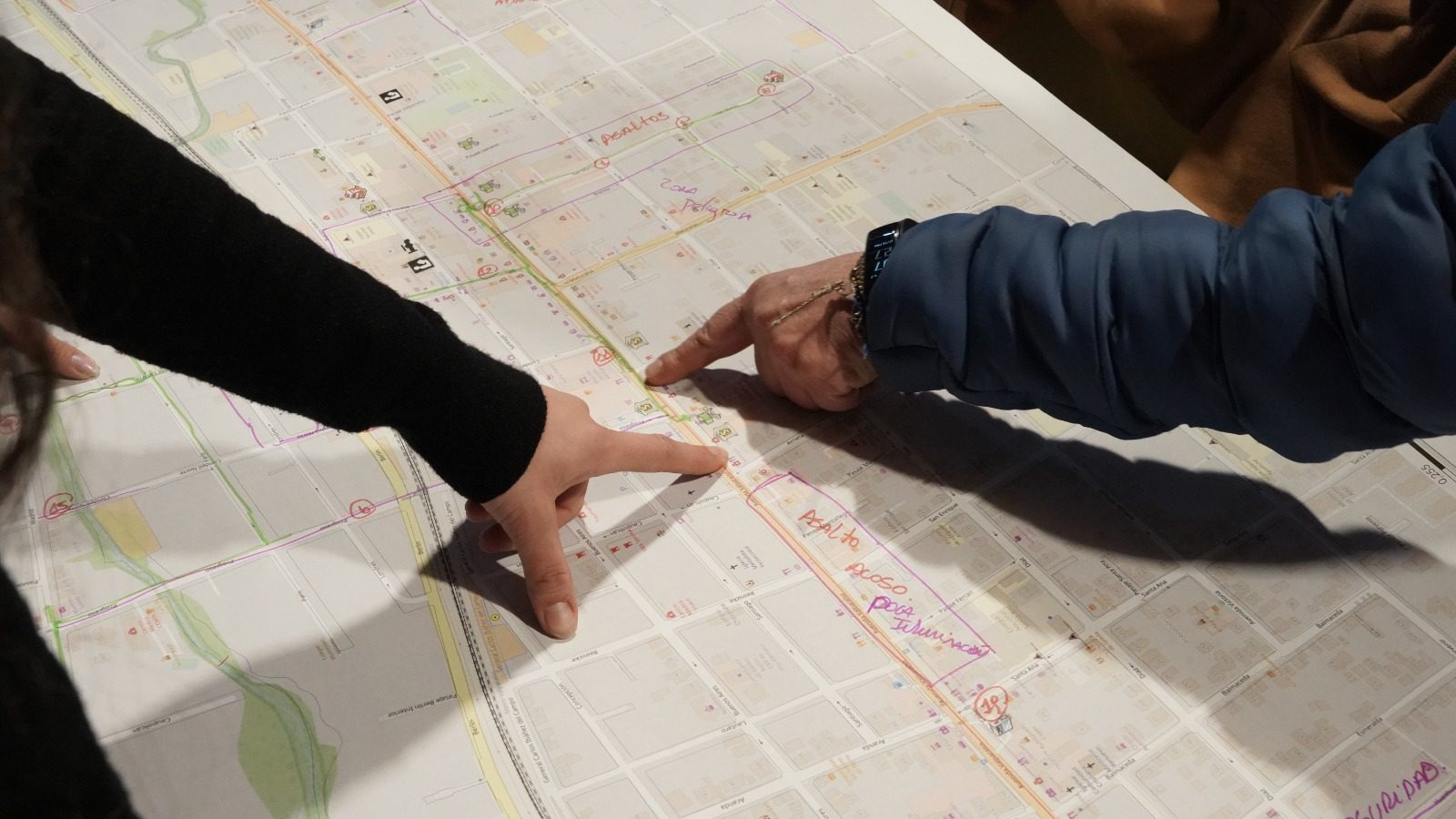 VILLA ALEMANA SIGUE TRABAJANDO CON PERSPECTIVA DE GÉNERO: MUJERES REALIZARON UN MAPEO COLECTIVO PARA IDENTIFICAR LAS ZONAS DE RIESGO EN LA COMUNA
